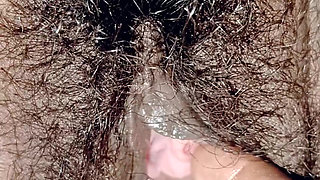 My showing white inside by fingering