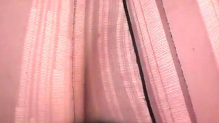 Amateur sex fuck big ass in nylon pantyhose, cum on ass