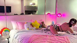 -Manyvids- Juniper Ren - Milky Enema Anal Cow Slut Dirty