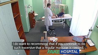 FakeHospital Innocent blonde gets the doctors massage by FAKE Hospital: Porn