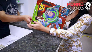 To Get a Place in School for Her Son, Mom Sits Hot on the Director's Cock