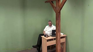 Renata2 Spanking Machine - Bare Back Whipping