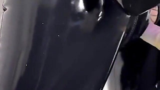 Latex Lesbian Domination Strap-on Fucking with Lohhtuz