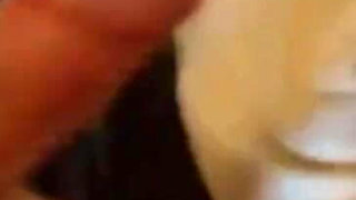 Slutty Pregnant Hotwife Sucks the Cum Out of Cock
