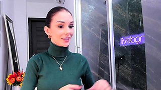 Sexy teen ebony solo toy masturbation