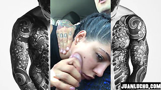 Spanish Teen 18y Suck in Car