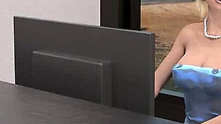 The Roommate: Boss Fucks His Slutty Secretary - Episode 15