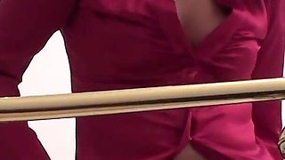 MILF Lady Dominate Richie with Feet Ass and Pussy