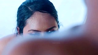 Hot Desi Indian girl massaged the boy with oil and licked his body with her tongue and had sex
