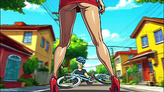 Slutty American MILF 3: All the Married Sluts Do It While the Husbands Are at Work Cartoon Animation