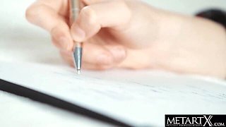 Crystal Maiden's song writer porn by MetArt X