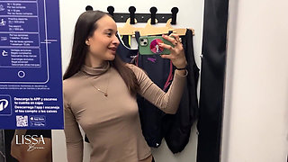 One-piece Swimsuit Fitting Room