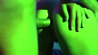 Jeny Baby And Susanna White - Slutty Brunette In A Cage Gets Fucked In A Double Penetration