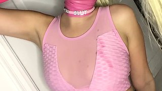 Sandra De Marco blonde glory hole job satisfying action