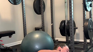 Alexisnocare Naked, Oiled up Workout