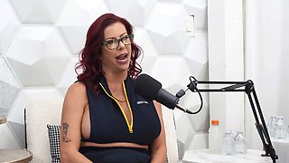 The brazzers podcast gig 7 (trimmed) - Alexis Fawx x cheerleader kait x Damion Dayski