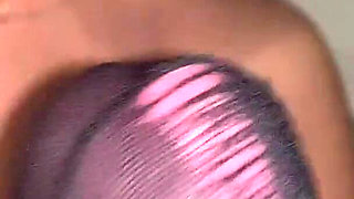 Blowjob Through Pantyhose and Cum