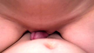 Massaging Her Cameltoe Pussy Until She Cums Hard