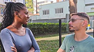 Jenny Pretinha Gets Fucks Hard With The Big Black Dick In