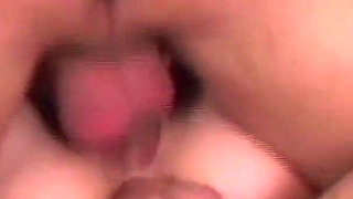 Beautiful Amateur Teen Ass Fucked and Cummed in Mouth by Two Huge Cocks of Boyfriend and Stepbrother