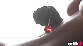 2b Nier Automata - Lollipop Pussy Rub & Big Dick Cumshot - Rule34 3D Animation