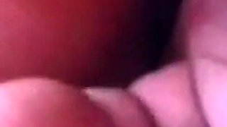 Horny Brunette MILF Fingers Dripping Pussy in Backseat Adventure