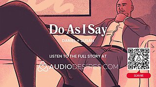 ASMR Audio Pornography: Female domination Wifey Manages Hubby’s Climax at Home – Restrain bondage & Taunting – Glamour Audio Roleplay for Femmes