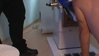 German BDSM - Slave ass licking enema