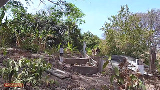 Sex with a Mexican Woman Outdoors