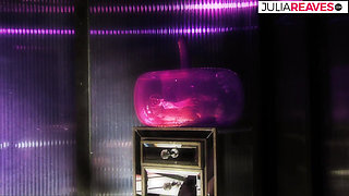 Hot Lesbians With Big Boobs and Big Dildo in Pussy Masturbate and Satisfy Each Other