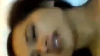Indian Girl's Expression of Pleasure
