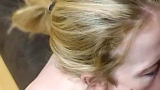 Skinny German Ebony and Ginger Girl Seduce Her Yoga Coach to FFM 3some Fuck