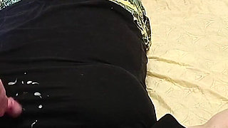 I Jerk off My Cock and Fuck My Stepmom in My Mouth to Cum on Her