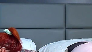 Cheating Wife Begs for BBC Creampie & Husband Has No Idea