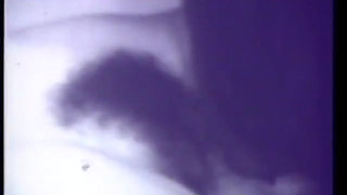 Vintage 3some with horny black & white milf and strapon dildo (No audio but music)