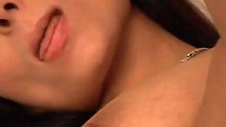 Dominno with Big Red Vibrator in Kitchen and Highheels