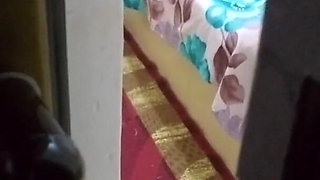 Her StepBrother Spies on Her While She Is Expressing Milk Alone Because of the Large Amount of Food