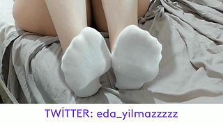 Foot- Foot Fetish- Turkish Foot- Turkish Foot Fetish- Socks- Turkish MILF- Turkish Porn- Turkish Owner