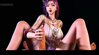 Digital Goddess of Lust Curves Awakened - 3D Animation Hentai