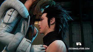 Zack Aerith Fairy of Snowfall Aerith Birthday 2026 (4K)