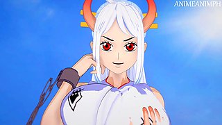 Yamato lets Luffy have his way with her multiple times to join his crew - One Piece anime compilation