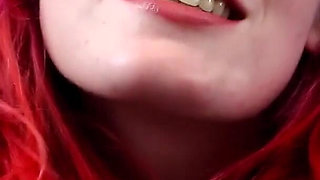 My Boyfriend and I Use Your Mouth Strap-on, Cock Sucking Training