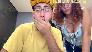 Horny Milf Visits Her Lover To Suck His Huge Cock And Also His Hairy Ass In His Office