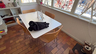 Hot Wife Shows off Her Amazing Ass and Gives Her Hubby a Perfect Ride