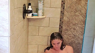 Hot Shower Shaft up My Cum Hole!