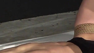 Ass Drop, Facesitting, Human Trampoline, Face and Dick Trample, Foot Slap, Masochist Turned Human Rug During Mistress Exercise