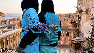Hijab Mom went Vacation to Morocco with Step son having dirty and nusty time together part 1 Viral video