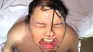 Submissive BBW Wife Humiliated and Face Fucked in Hardcore BDSM Anal Scene