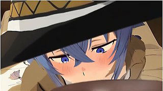 Mushoku Tensei - Squeezed By Roxy With An Ugly Japanese Hentai Anime