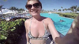 Titus Steel Pounds Brunette MILF Jasmine Rouge in Steamy Shower